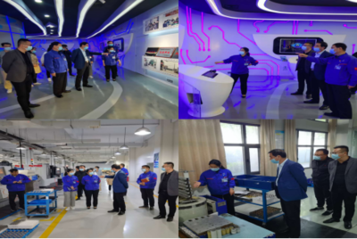 校企聯(lián)動--信工學院院長劉民慶一行赴新鄉(xiāng)北方車輛儀表考察調(diào)研